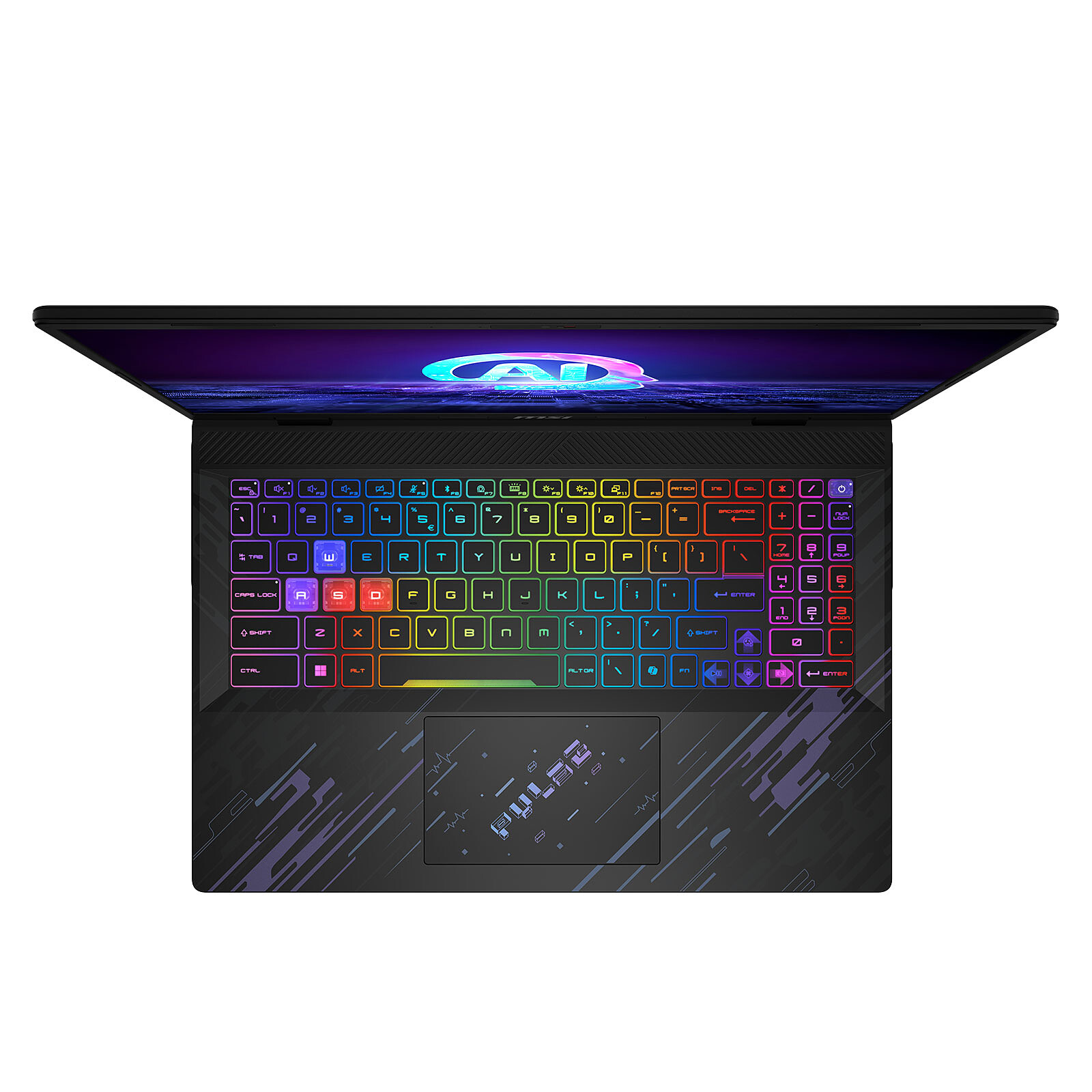 MSI Pulse 16 AI C1VFKG-023XES Intel Core Ultra 9 185H 32Go GDDR5 1To SSD Nvidia RTX 4060 8GB 16 POUCE QHD+ 240Hz