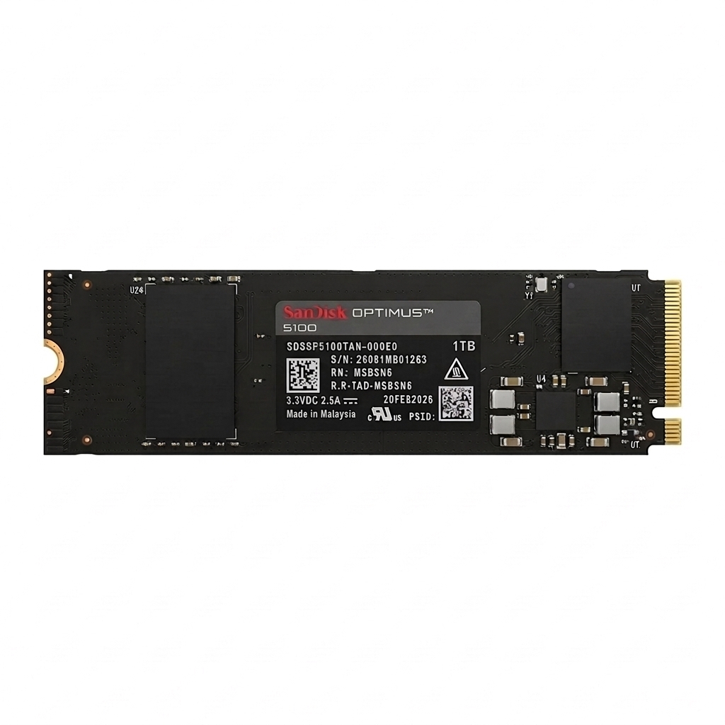 maxgaming-maroc-rabat-sale-SANDISK Optimus 5100 SSD 1 TO PCIe 4.0 NVMe M.2 jusqu'à 7100 Mo/s (NEUF SANS EMBALLAGE)-111 SANDISK Optimus 5100 SSD 1 TO PCIe 4.0 NVMe M.2 jusqu'à 7100 Mo/s (NEUF SANS EMBALLAGE)